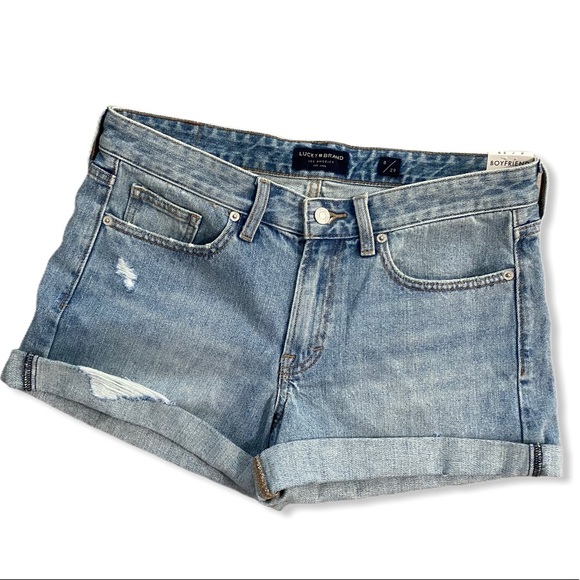 Lucky Brand Shorts Nwt Lucky Brand Boyfriend Jean Shorts Poshmark
